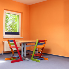 Paediatriebehandlung bei Kindern